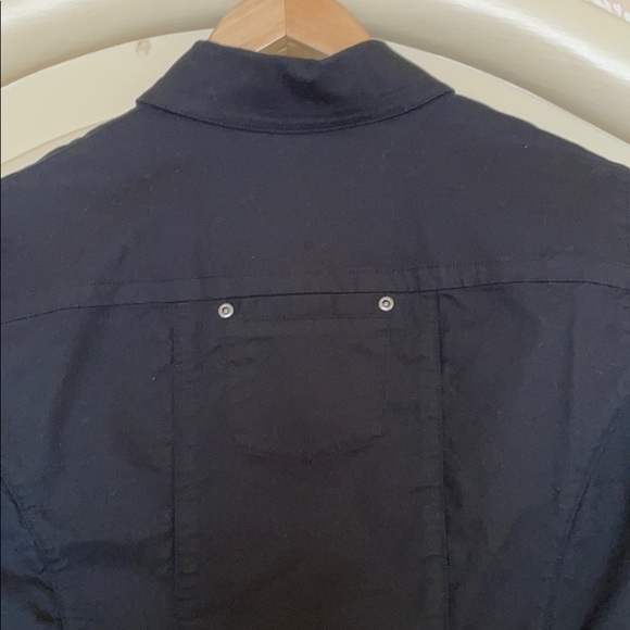 Chico’s Black Button Up Jacket Size 0 - Picture 7 of 7